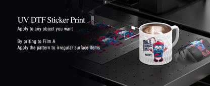 A4 UV Flatbed Printer for Epson L805 – Phone Cases, Bottles, Acrylic, PVC, UV DTF Stickers