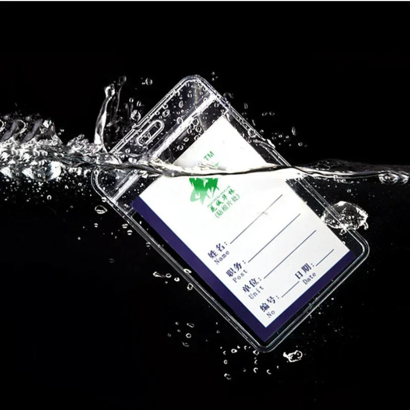 Waterproof Transparent Plastic Card Sleeve Protectors