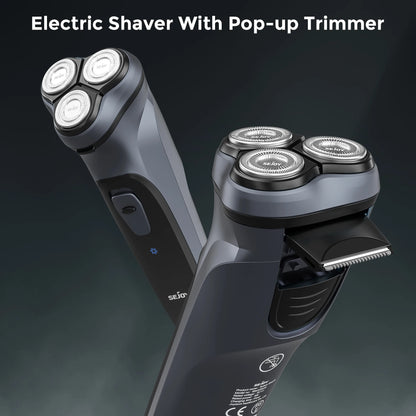 Sejoy Electric Razor for Men – Rechargeable Electric Shaver