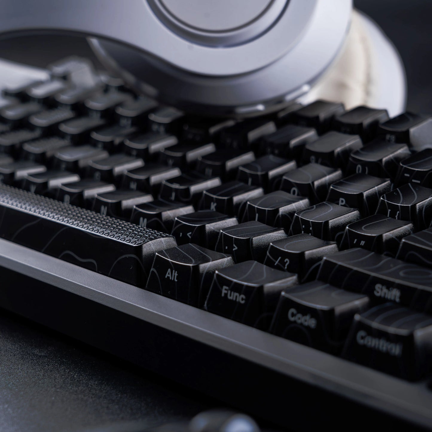 XVX Topographic Keycaps 118 Keys – OEM Profile, Shine-Through, IMD-Tech, Side Print