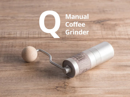1Zpresso Q Portable Hand Coffee Grinder – Aluminum Alloy Mini Mill