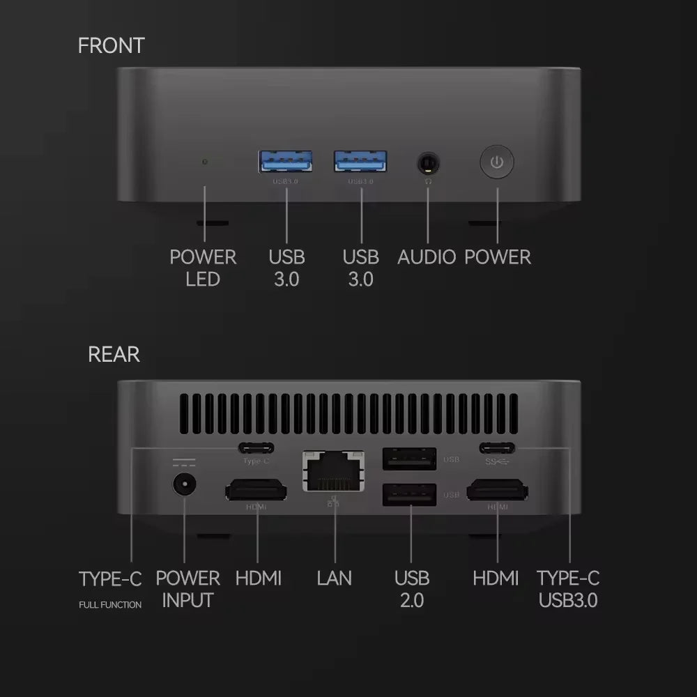 Mini PC Intel N150 / i9 10980HK | 16/32GB RAM | Up to 2TB SSD | WiFi 6 | Windows 11