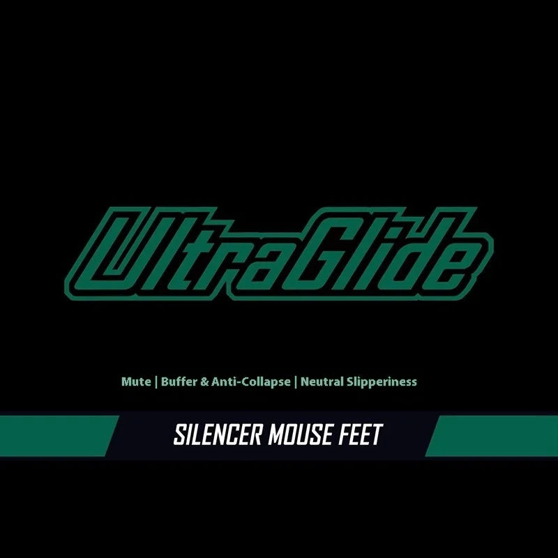 Meow Gaming Gear MGG Ultraglide PTFE Mouse Skates – 6.6mm Round Dots, 20/40/80pcs