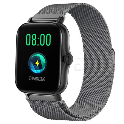 Metal magnetic watch strap for Amazfit GTS and GTR, 20mm and 22mm bracelet, durable stainless steel design