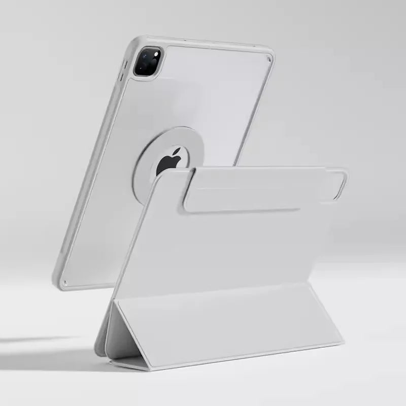 SZEGYCHX 720° Rotating iPad Case | PU Leather | Magnetic | Fits Pro, Air, Mini, iPad 7–11th Gen