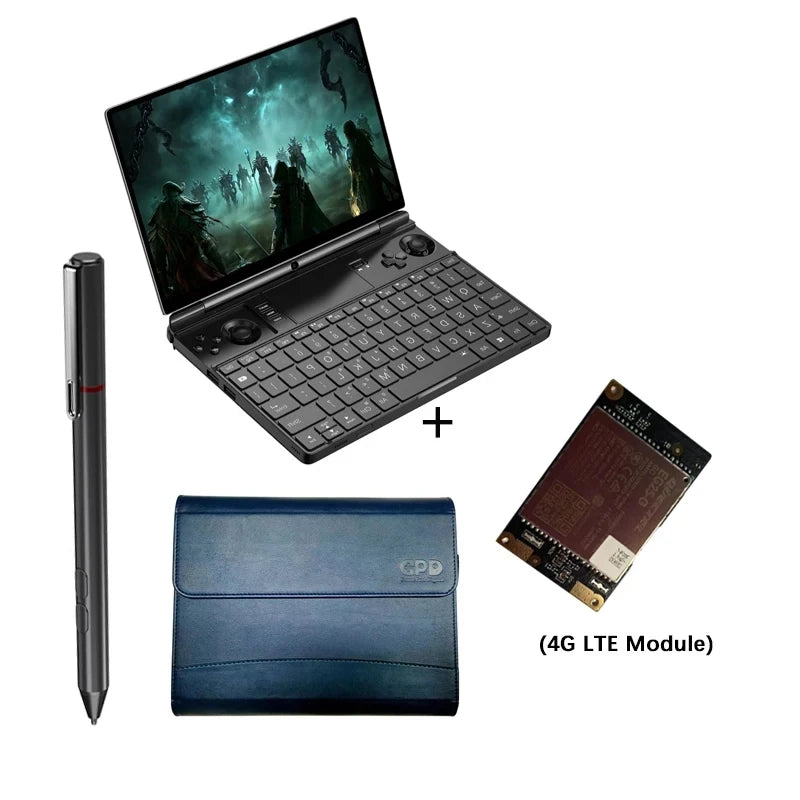 GPD WIN Max 2 10.1" Handheld Gaming Laptop | AMD AI 9 HX 370 / Ryzen 7 8840U | 32GB RAM | Win 11 | 4G Option