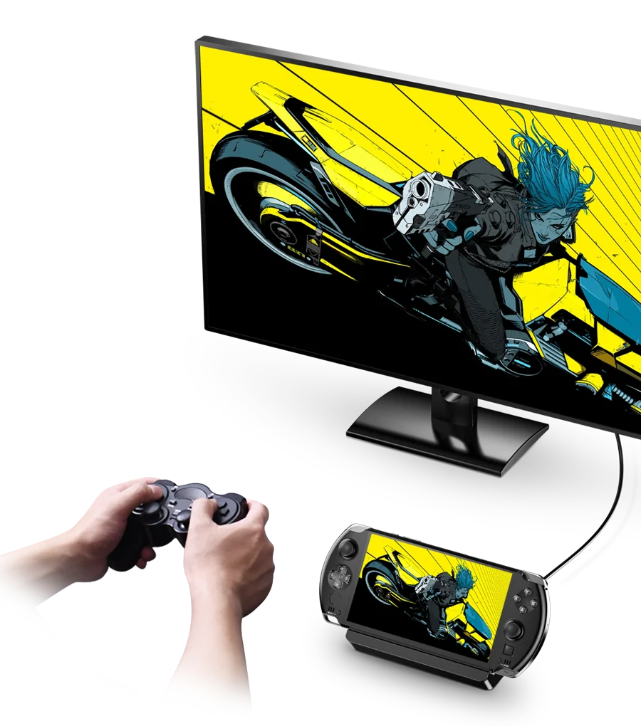 GPD WIN 4 2025 Handheld Gaming PC – AMD 8840U / HX370, 32GB RAM, up to 2TB SSD, Touch Screen