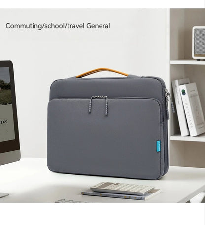 Waterproof Laptop Sleeve Bag 13.3"–15.6" — Portable Travel Carrying Case for MacBook Air/Pro