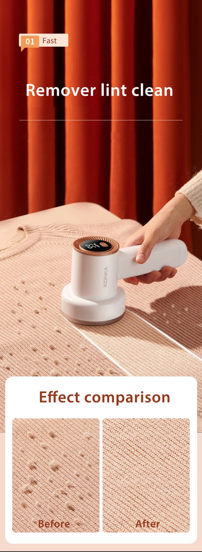 MBVM Portable Electric Lint Remover & Fabric Shaver – Rechargeable, CE Certified