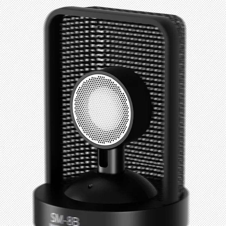 TAKSTAR SM-8B (2nd Gen) XLR Condenser Microphone – Studio Mic for Podcasting, Streaming & YouTube