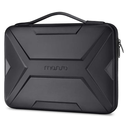 MOSISO Laptop Sleeve 15"/16" – Waterproof Hard Shell Shoulder Bag for MacBook Pro, HP, Dell