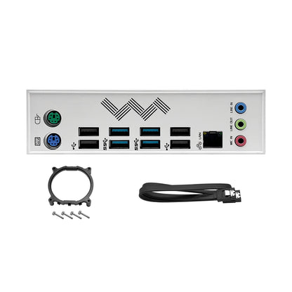 MACHINIST X99 U9 Motherboard – LGA2011-3, DDR4, 3x NVMe M.2, White Armor