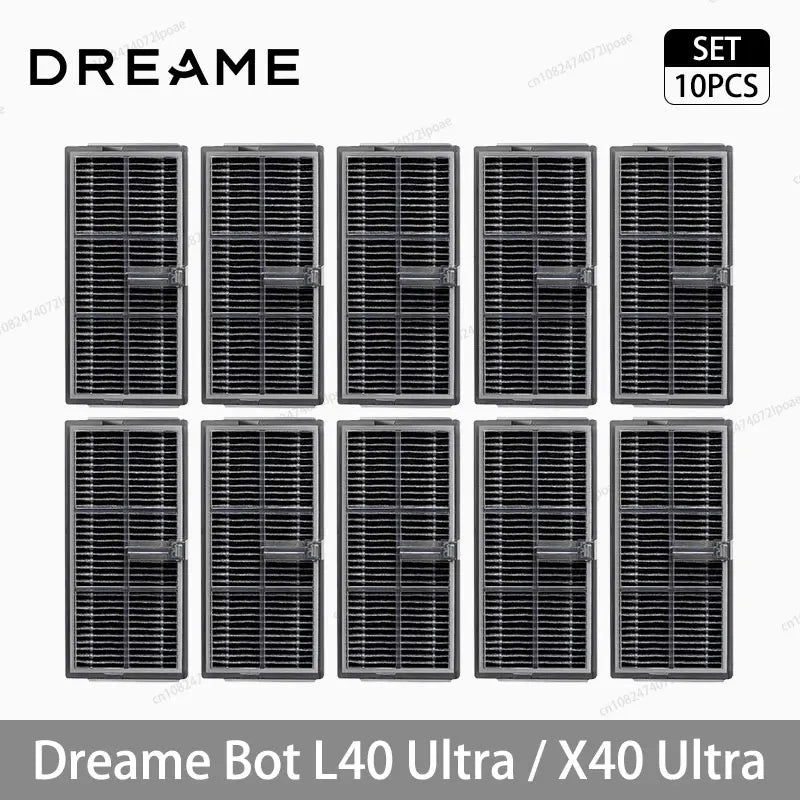 Dreame L40 Ultra / X40 Ultra Robot Vacuum Spare Parts – Brush, Filter, Mop & Dust Bag