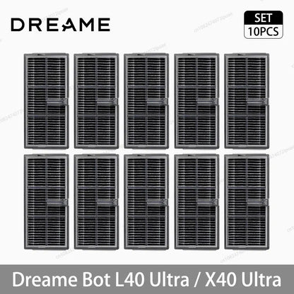 Dreame L40 Ultra / X40 Ultra Robot Vacuum Spare Parts – Brush, Filter, Mop & Dust Bag