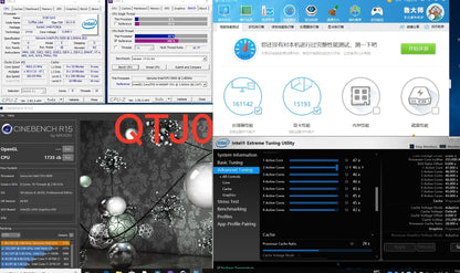 Modified Laptop CPU to LGA 1151 — Xeon E-2286M / E-2276M / E-2176M / E-2186M (QTJ0 QTJ1 QTJ2 QQLT QQLS)