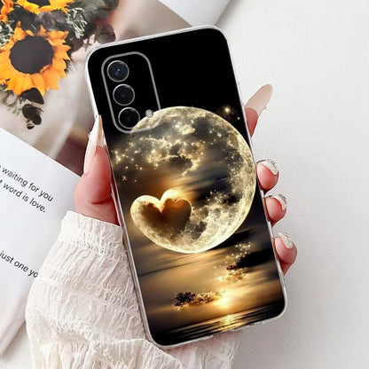 Luxury Painted Soft Silicone Case for Oppo A74 5G – Shockproof Back Cover