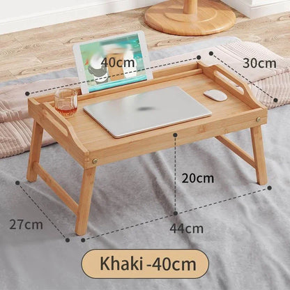 Multifunctional Folding Floor Desk – Laptop, Reading, Tea & Breakfast Tray Table
