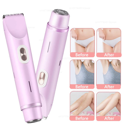 Electric Shaver for Women | Painless Hair Removal | Leg, Bikini & Facial Epilator