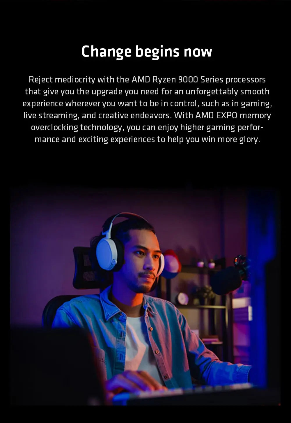 AMD Ryzen 5 9600X AM5 CPU – 6-Core, 5.4GHz Boost