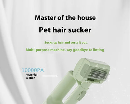 LISI Pet Grooming Vacuum Kit – 5 Brushes, 0.3L Dust Cup, HEPA Filter, 70W, Cat & Dog