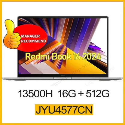Xiaomi RedmiBook 16 2024 – Intel Core i5, 16GB RAM, 512GB SSD, 16" Laptop