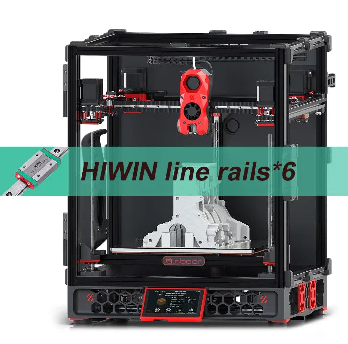 SIBOOR Voron Trident [June] CoreXY 3D Printer – CNC Metal, AWD, 300/350mm