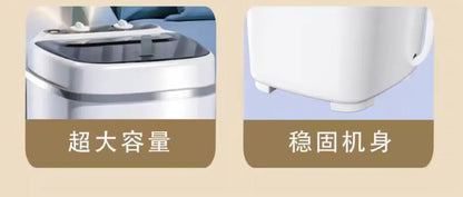 Mini Semi-Automatic Washing Machine – 7.5kg Large Capacity, for Socks, Underwear & Small Clothes, EU/UK/US/AU