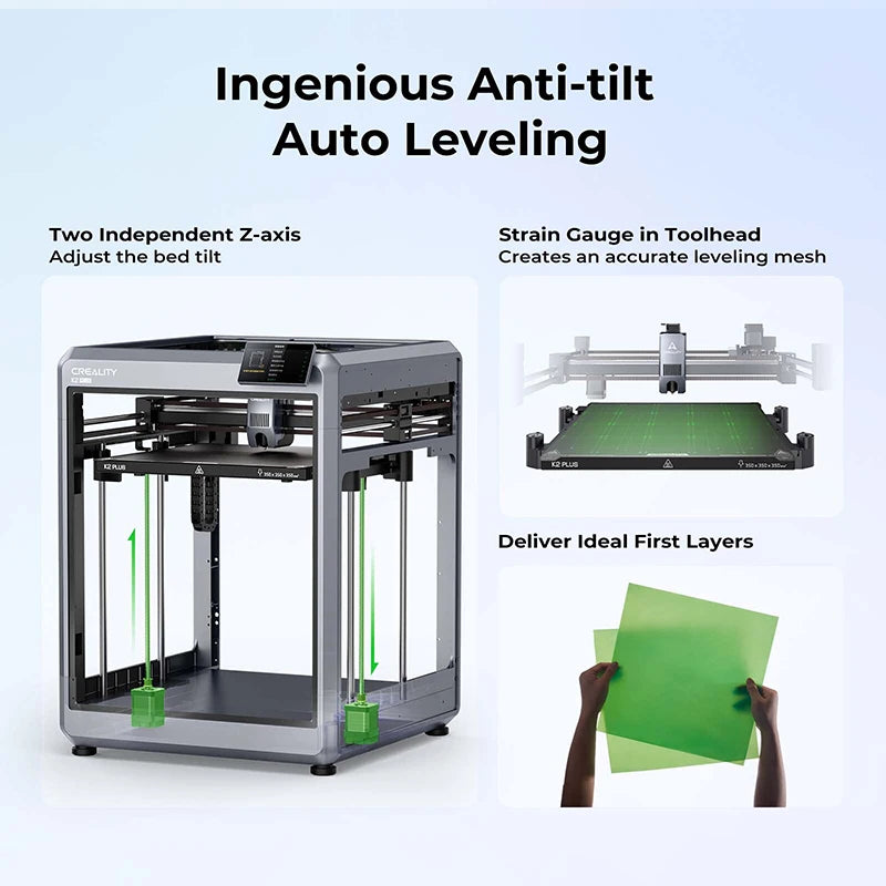 Creality K2 Plus Combo 3D Printer – Multi-Color, CFS, 600mm/s, Auto Leveling