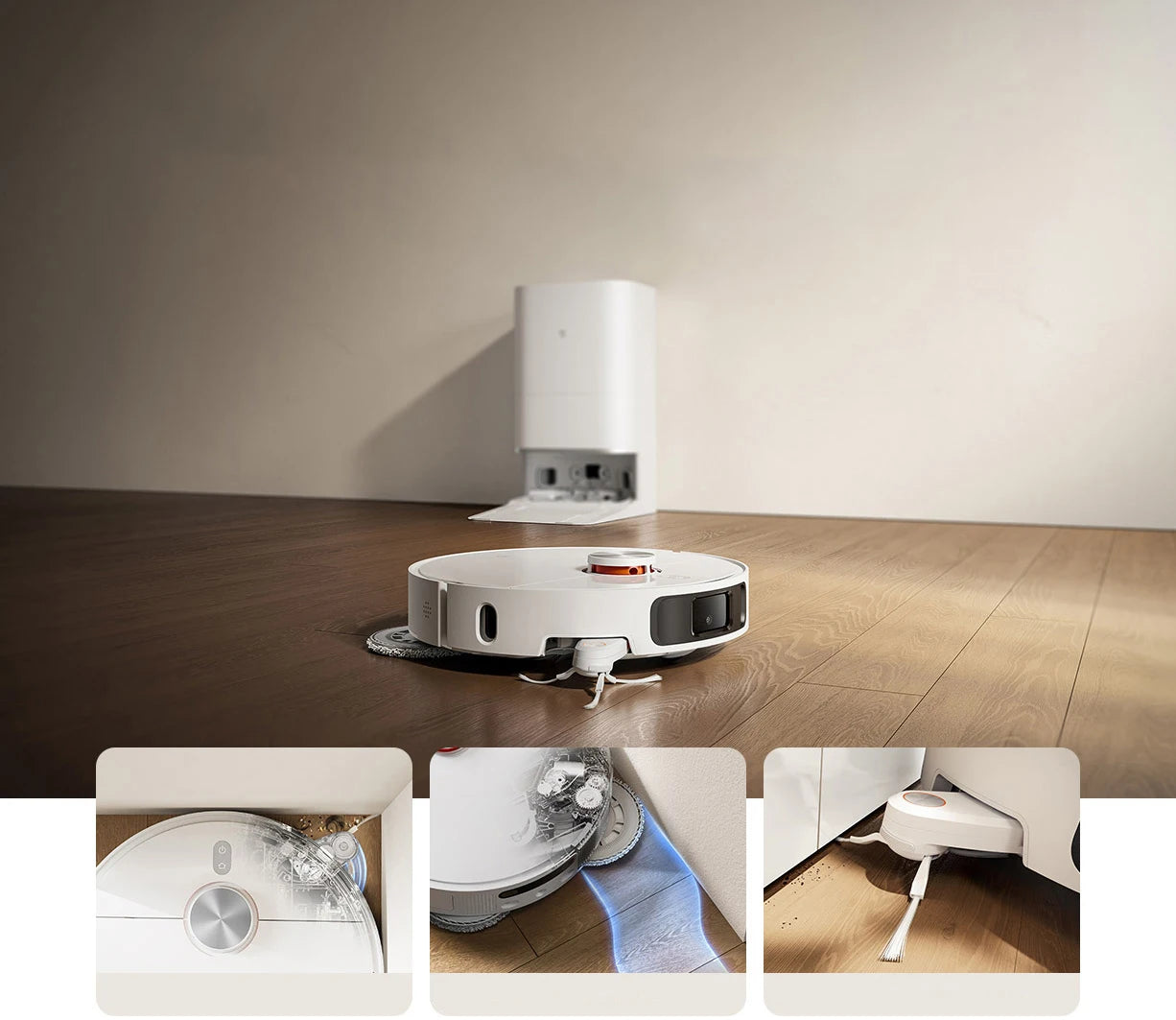 Xiaomi MIJIA M40 Robot Vacuum Cleaner – High-Precision Obstacle Avoidance, 12kPa Suction | EU/UK