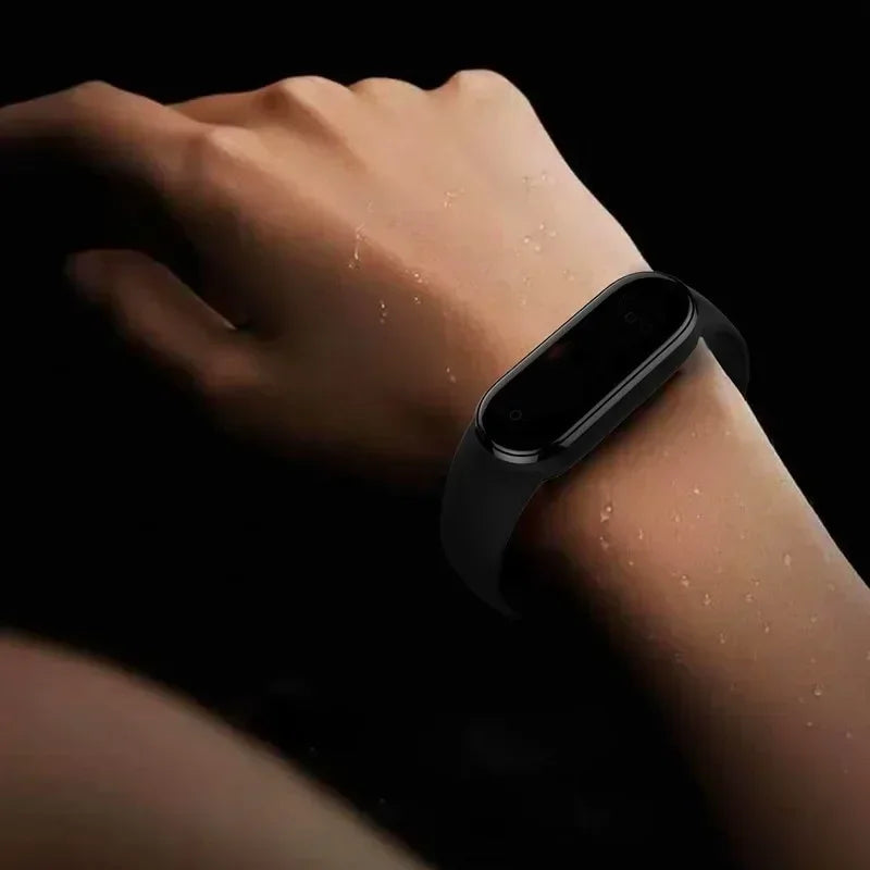 Silicone Watch Strap for Xiaomi Mi Band 3 4 5 6 7 | 24 Colors