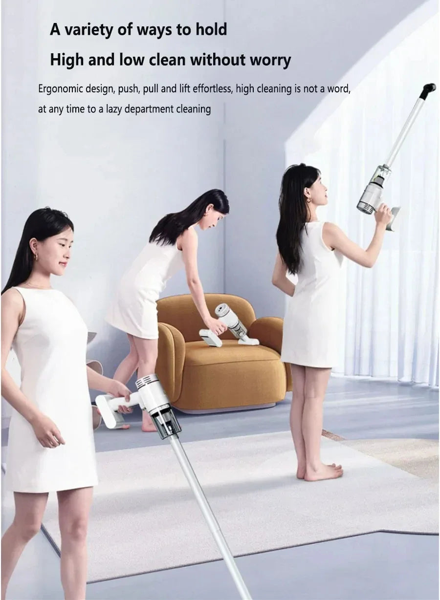 Xiaomi 95000Pa Cordless Handheld Vacuum Cleaner – Wireless, Metal Strainer, Home & Car