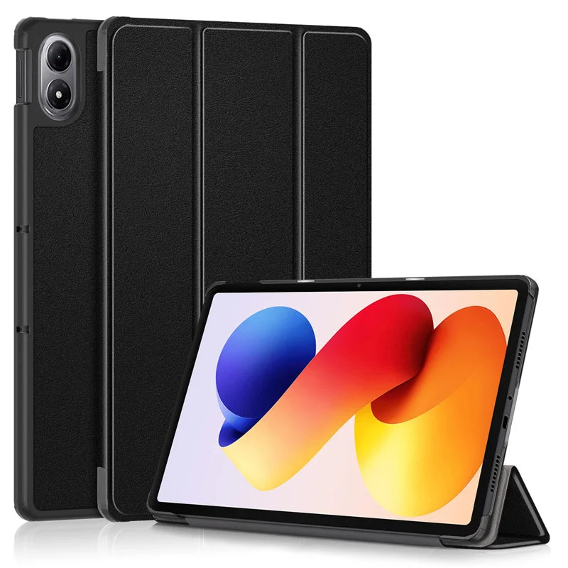 Fashion Print Magnetic Smart Stand PU Leather Case for Xiaomi Poco Pad M1 12.1" 2025
