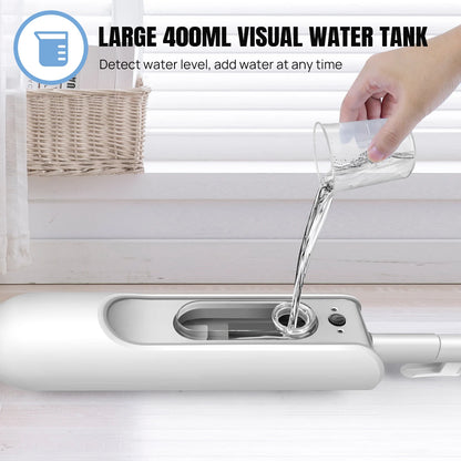 DayPlus Steam Mop & Detachable Steam Cleaner 1500W – Carpet, Laminate, Tile, Hardwood, 400ml