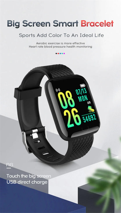 2024 Multifunction Smart Watch – Health Tracking, Notifications, Sport Modes