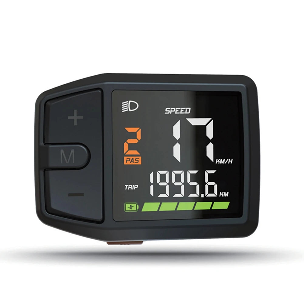 Bafang DZ41 CAN display for BBS01/02/03 HD, M500, M600, G510, M620, M420, M300, M200 electric bike mid motors on black background