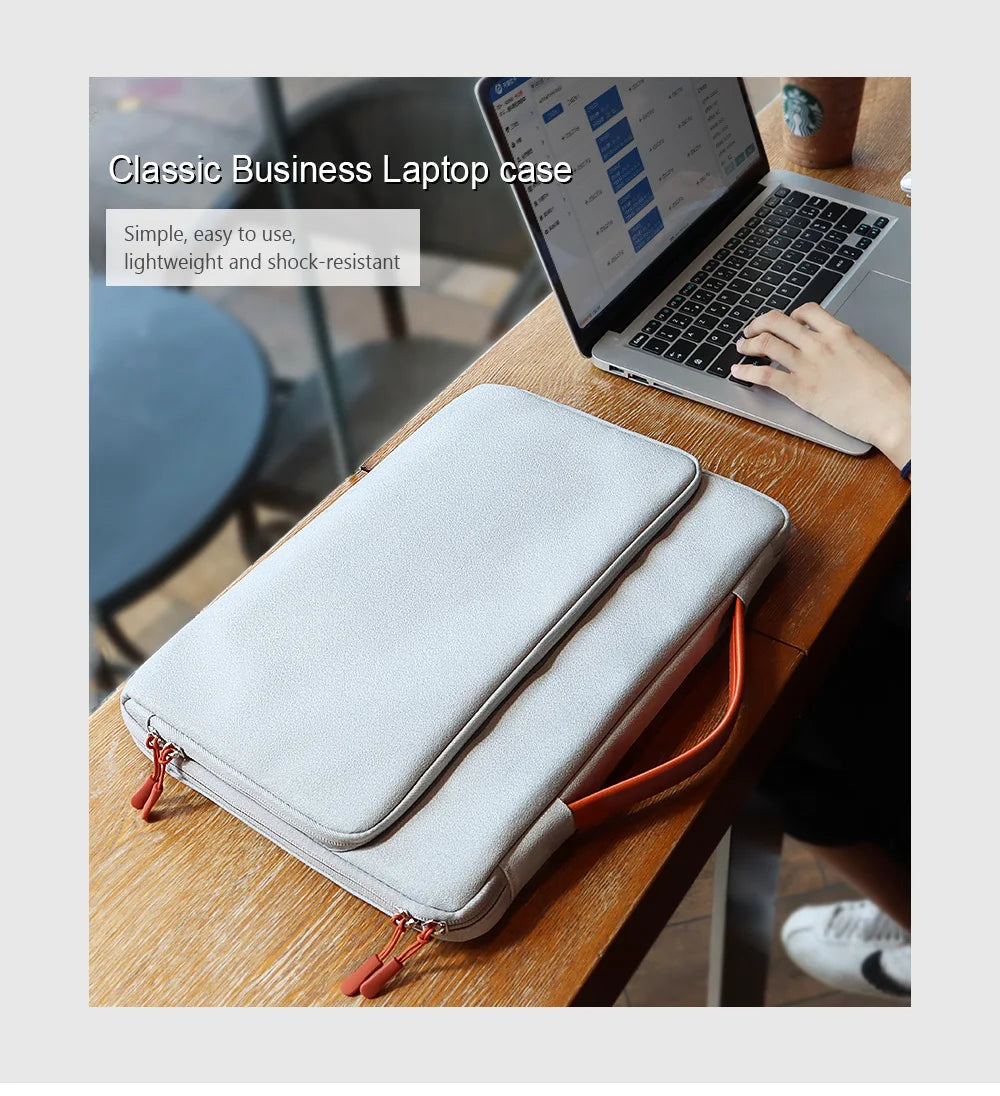 Universal Laptop Bag Sleeve 12"-16" — MacBook Air M4 Pro M5, Dell, HP, Lenovo, Xiaomi