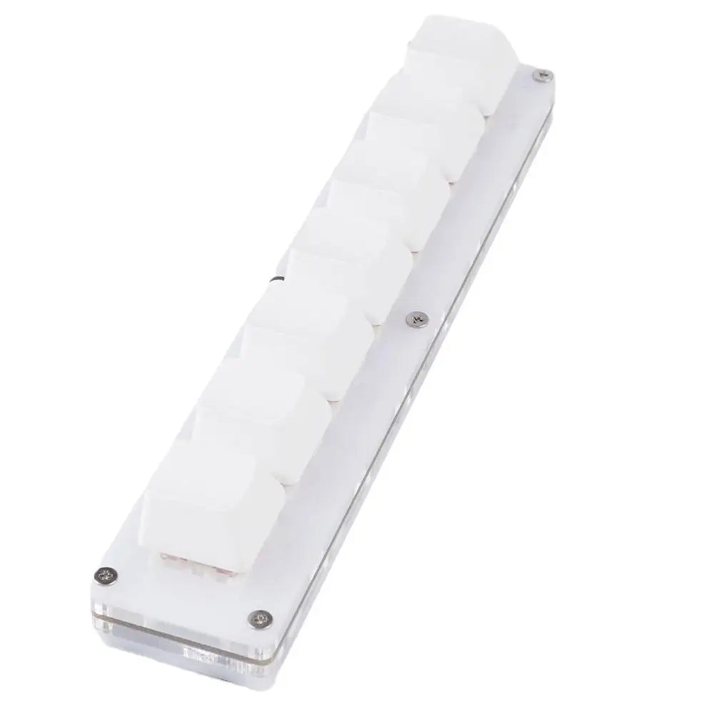 Mini 7-Key Programmable Macro Mechanical Keyboard – USB Wired DIY Macropad for Gaming & Work