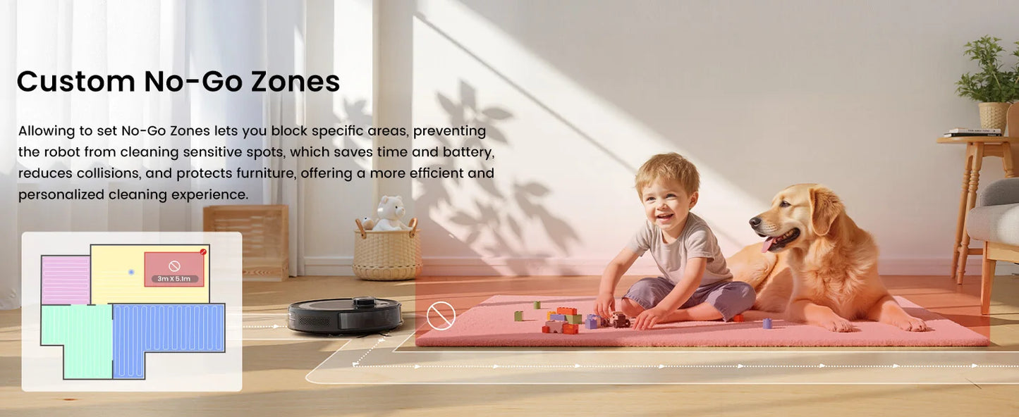 Lefant M2S Pro Robot Vacuum Cleaner – 10000Pa, Laser Navigation, Auto Dust Station