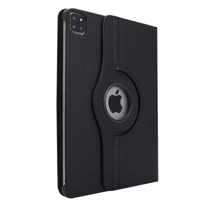 360° Rotating Stand Leather iPad Case – Pro 11"/12.9"/13", Air, Mini, 7th–10th Gen