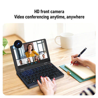 Zwide Pocket Book N8 Pro – 8" Yoga Mini Laptop, Intel i3-N305, 16GB LPDDR5, up to 2TB SSD, Windows 11