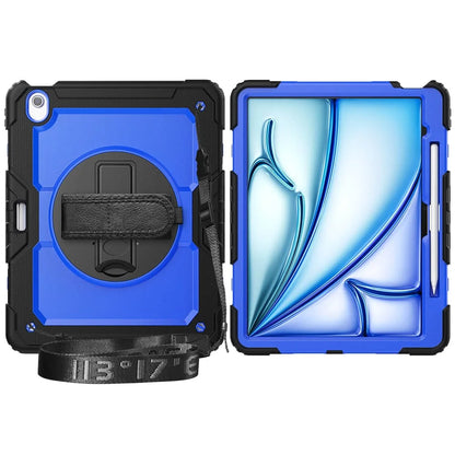 WeFor Heavy Duty iPad Case – Screen Protector, Shoulder Strap & Pencil Holder for iPad 11 A16, Air 11 & Air 13 M3 (2025)