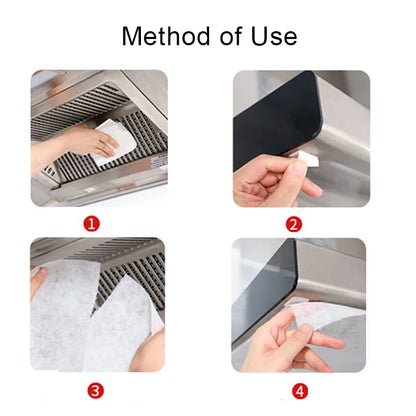 Range Hood Oil Filter Paper | Non-Woven Cooker Hood Grease Filter 5m/10m