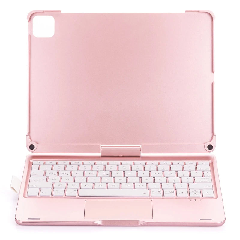 Bluetooth Magic Keyboard Case for iPad Pro 11 / Air – Backlit, Multi-Language, Trackpad