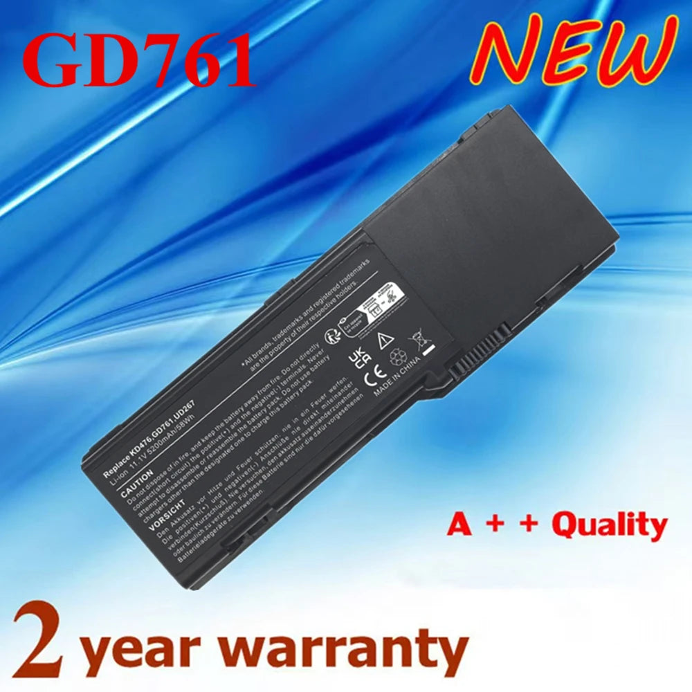 6-Cell Laptop Battery for Dell Inspiron 1501 6400 E1505 | Latitude 131L PP20L PP23LA