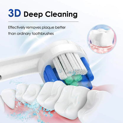 Electric Toothbrush Cordless USB Rechargeable | Waterproof | Intelligent | Adults