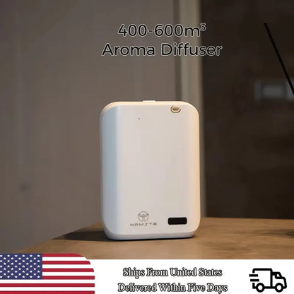 NAMSTE 600m³ Bluetooth Aroma Diffuser – Flat Lay Wall Hanging Fragrance Diffuser for Home & Office