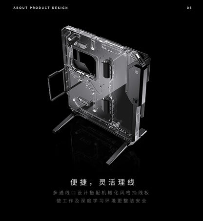 Granzon G20 Open Frame Chassis Distro Plate – Water Cooling Computer Case