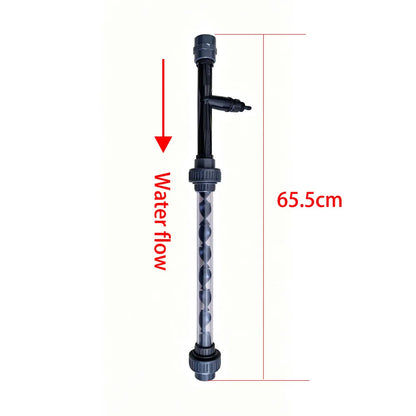 UPVC Inline Ozone Static Mixer DN15–DN100 | Optional PVDF Venturi | Water Treatment