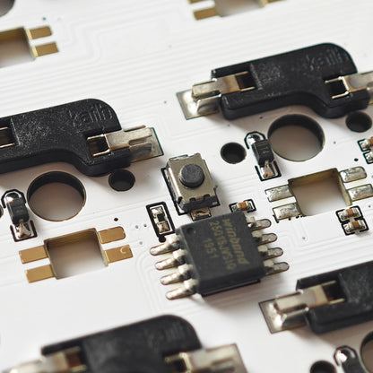 Idobao x YMDK ID75 VIA Hot-Swap PCB & Aluminum Plate Kit – 75-Key Replacement for XD75