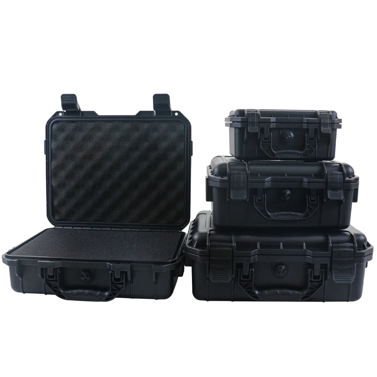 Waterproof Hard Carry Case with Pre-Cut Sponge – Tool & Equipment Organizer